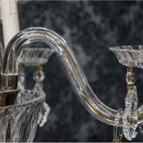 Murano crystal chandelier, Italy, mid 20th century