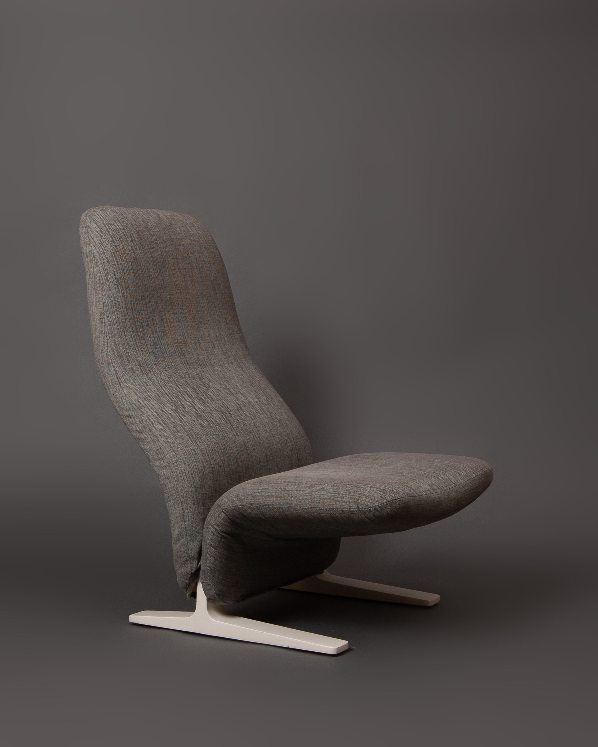 Concorde armchair by Pierre Paulin for Artifort 1960 Grey