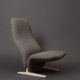 Concorde armchair by Pierre Paulin for Artifort 1960 Grey