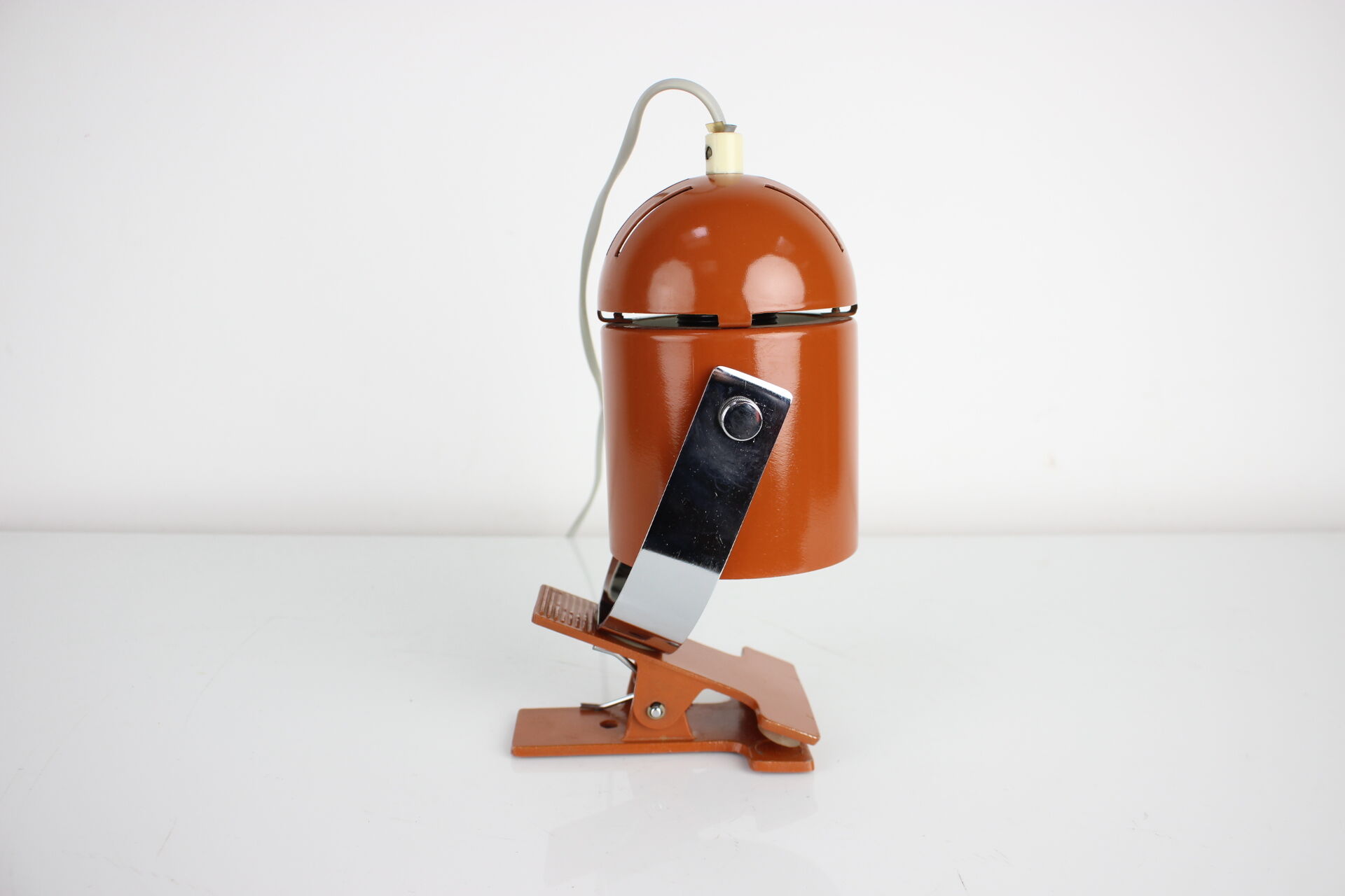 Mid-century lamp with clip designed by Stanislav Indra, 1970's