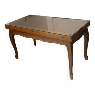 Table basse portefeuille Révélation d'Albert Ducrot vintage années 50