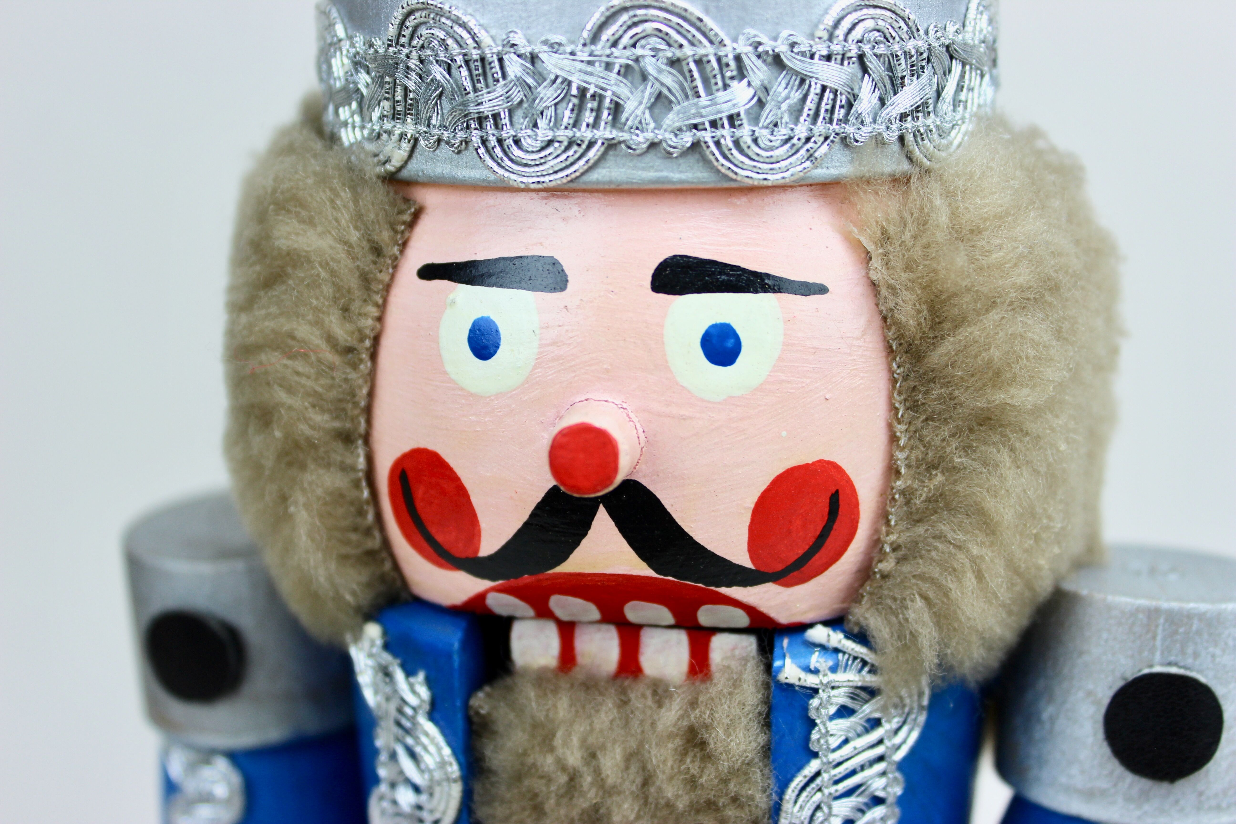 Vintage Nutcracker, Christmas decoration, Erzgebirge Germany