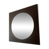 Scandinavian teak mirror from the 60s