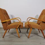 Vintage Armchairs by Jaroslav Smidek, 1960s, Set of 2