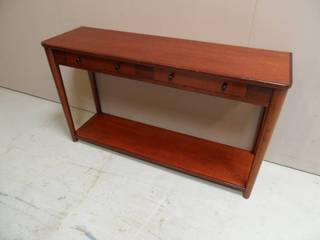 Vintage Mid Century mahogany side table 1950's