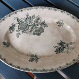 Oval dish U&C Sarreguemines