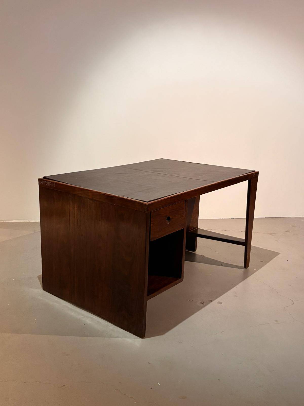 Original Pierre Jeanneret PJ-BU-02-A Pigeonhole Desk, Mid-Century Modern