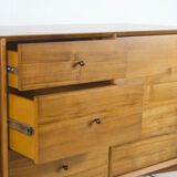 Midcentury scandinavian walnut sideboard