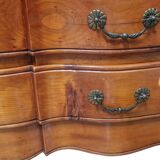 Crossbow chest of drawers with caramel patina