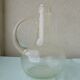 Bubble glass carafe