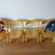 Lot de 4 chaises maternelle