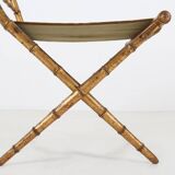 Chaise pliante ancienne 1850