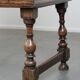 Antique English sideboard from the early 18th century made of oak
