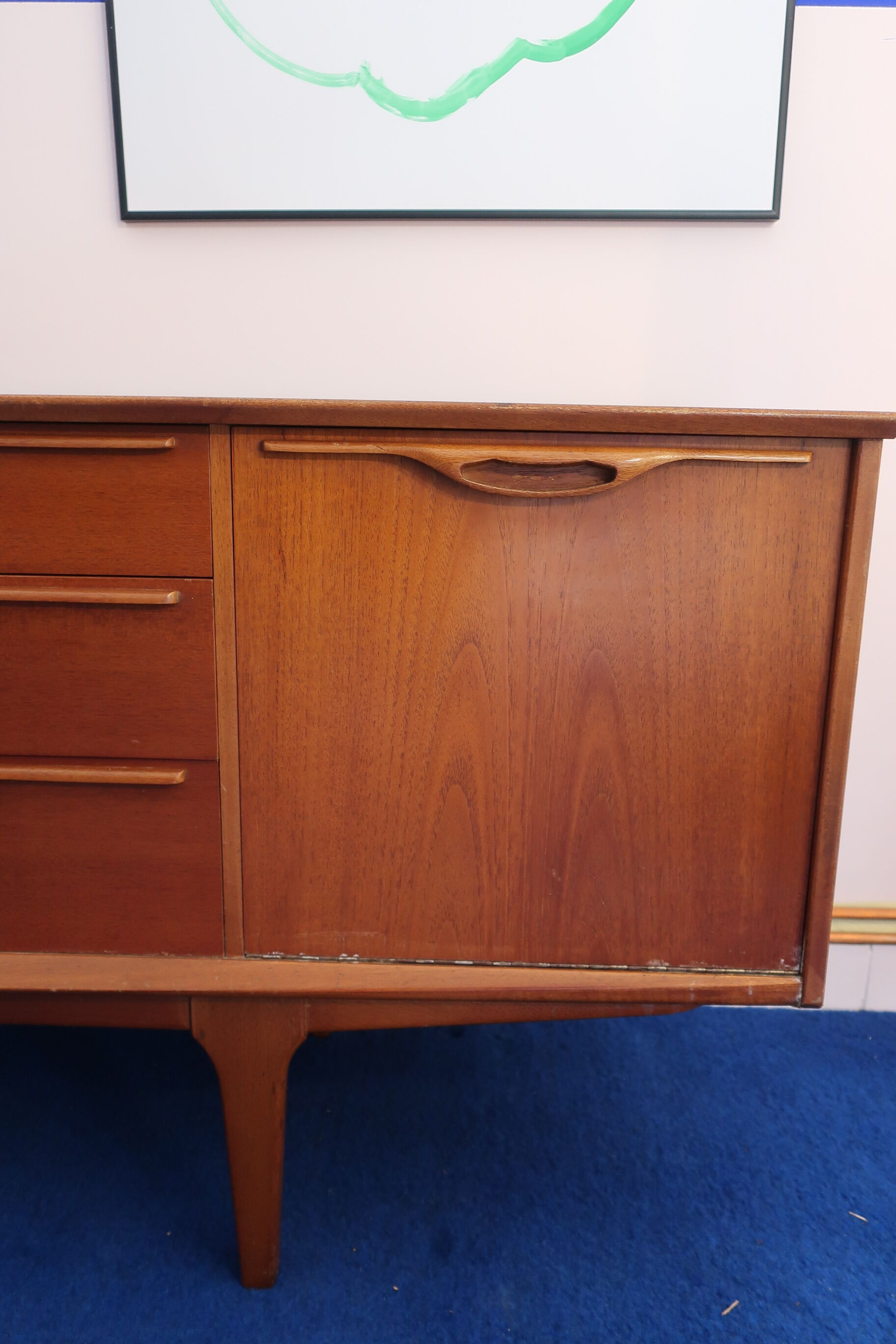 Teak sideboard from the 60s