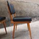 Serie de 4 chaises 1960