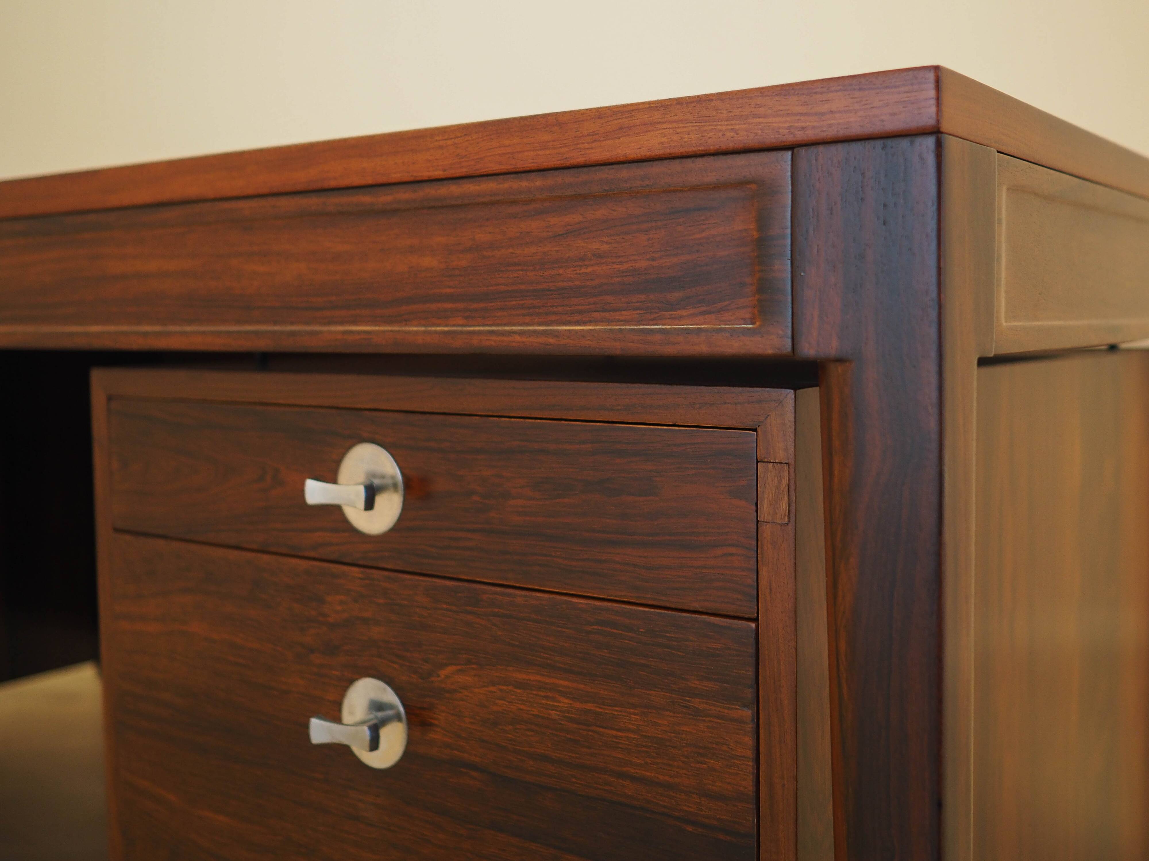 Rosewood desk Diplomat, Danish design, 1970s, designer: Finn Juhl, manufact