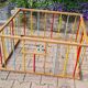 Children's playpen baumann wooden 50s