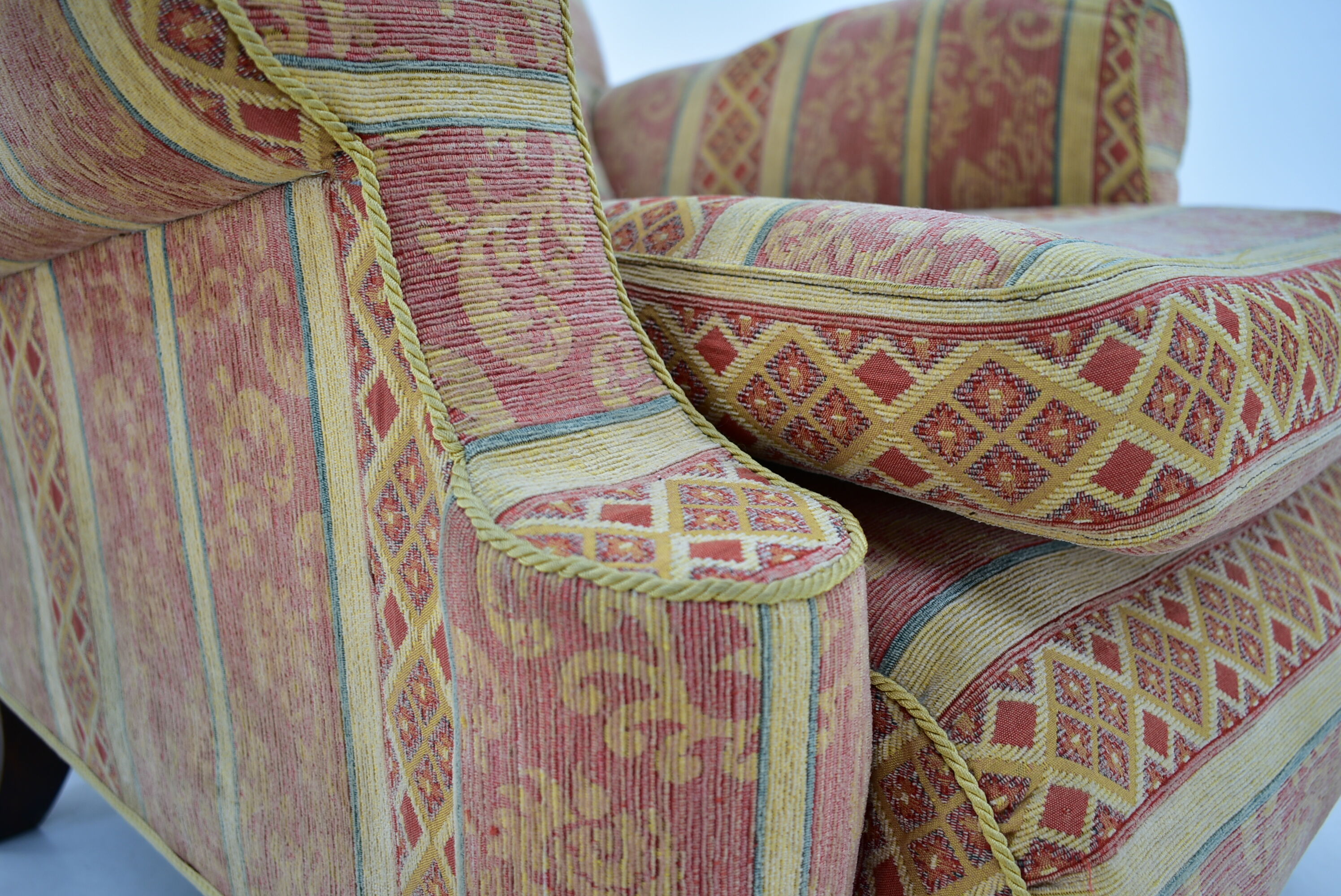 1940s Art Deco Armchair, Czechoslovakia