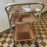 Kaymet copper and silver trolley from the 50s