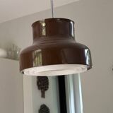 Brown Bumling pendant light by Anders Pehrson-Sweden 1960s