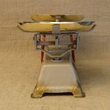 Old balance force 5 kg type roberval trays brass ref:A210/24