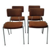 Set of 4 chairs from the 1960s