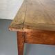Table de Ferme Vintage en Bois Massif