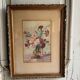 Watercolor on paper still life bouquet of flowers by Beutizzy 1907