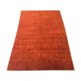 Carpet tied orange 200 x 300 cm
