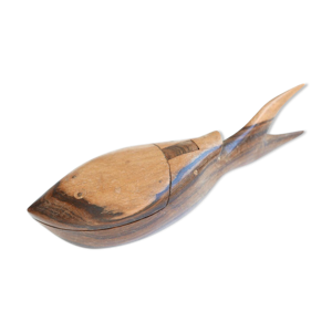 Boîte en bois en forme