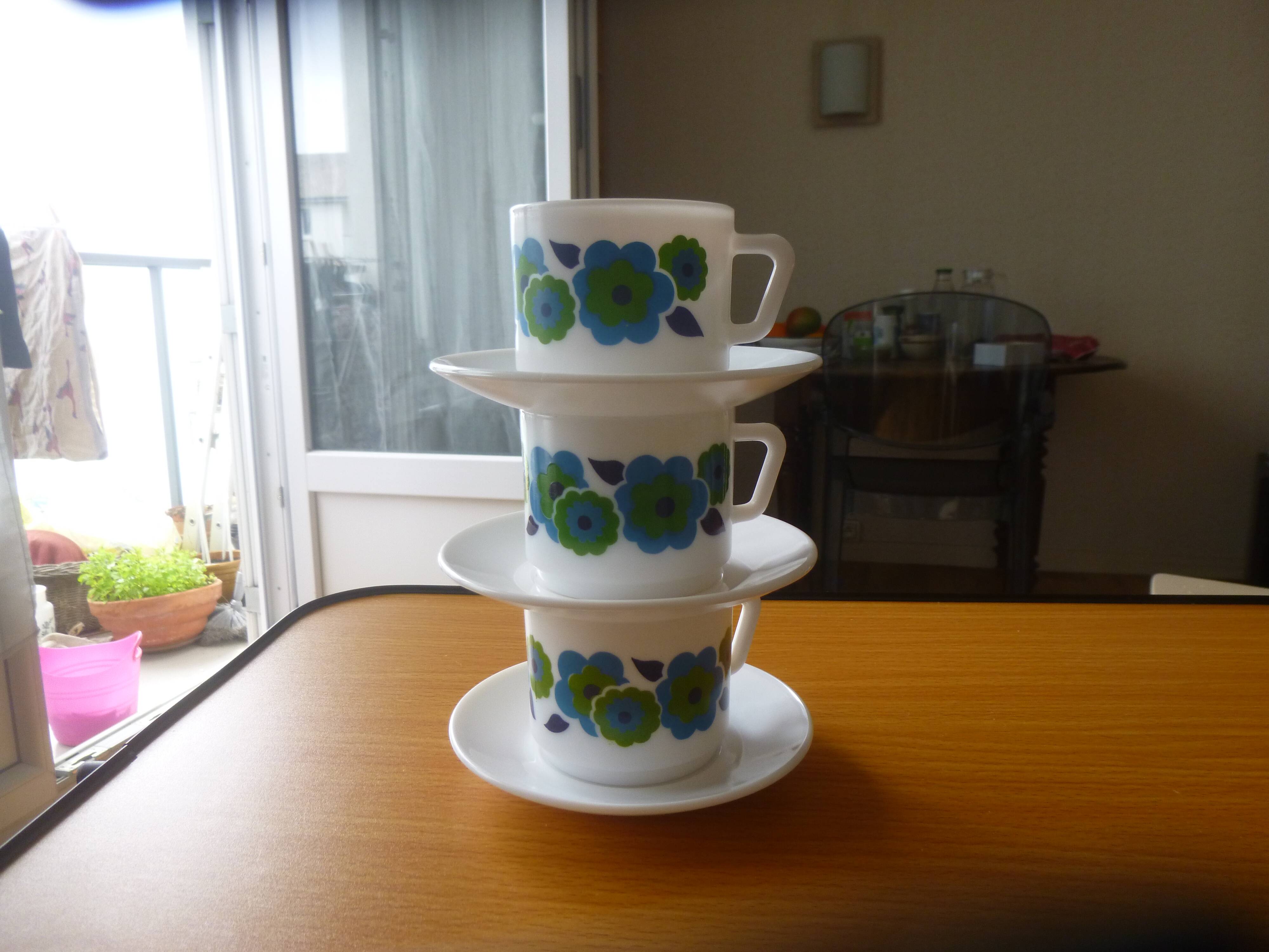 Lotus Arcopal lunch cups