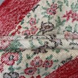 Vintage turkish rug 185x122 cm shabby distressed carpet medium