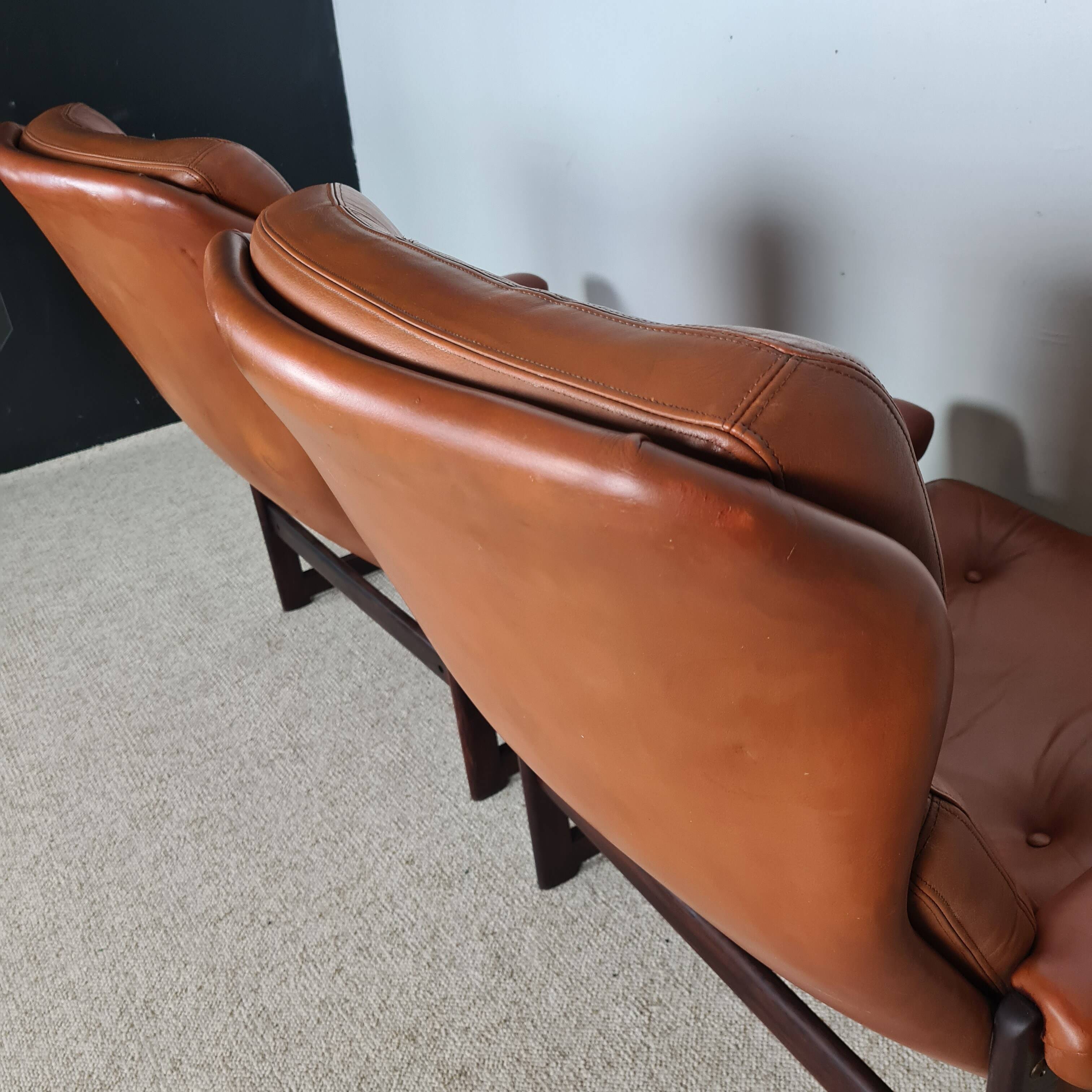 Pair of Scandinavian armchairs