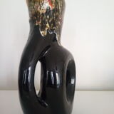 Vallauris flame decoration vase