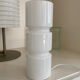 Fitz lamp in white glass Vintage Habitat