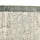 8x10 Kilim Rug, 8x10 Gray & Beige Contemporary Kilim Rug, 253x303Cm