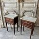 Paire de chevets de style Louis XVI
