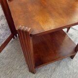 Art Deco Square Pedestal Table