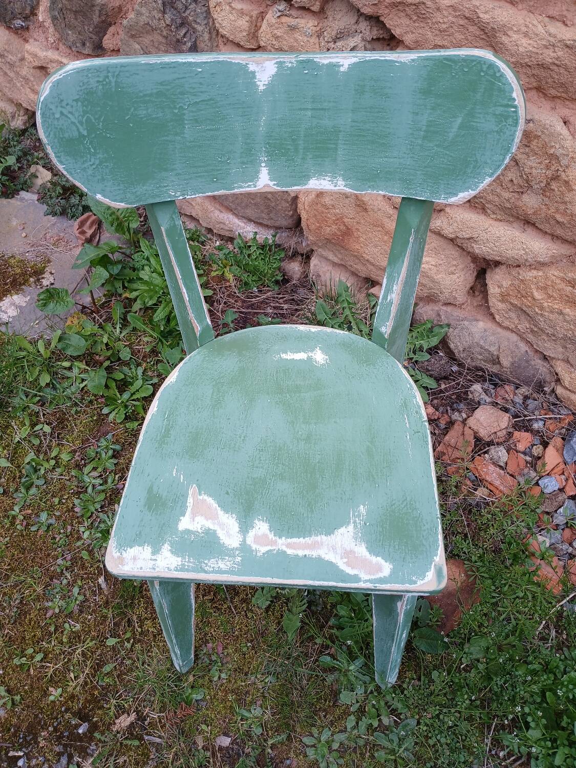 Antique bistro chair