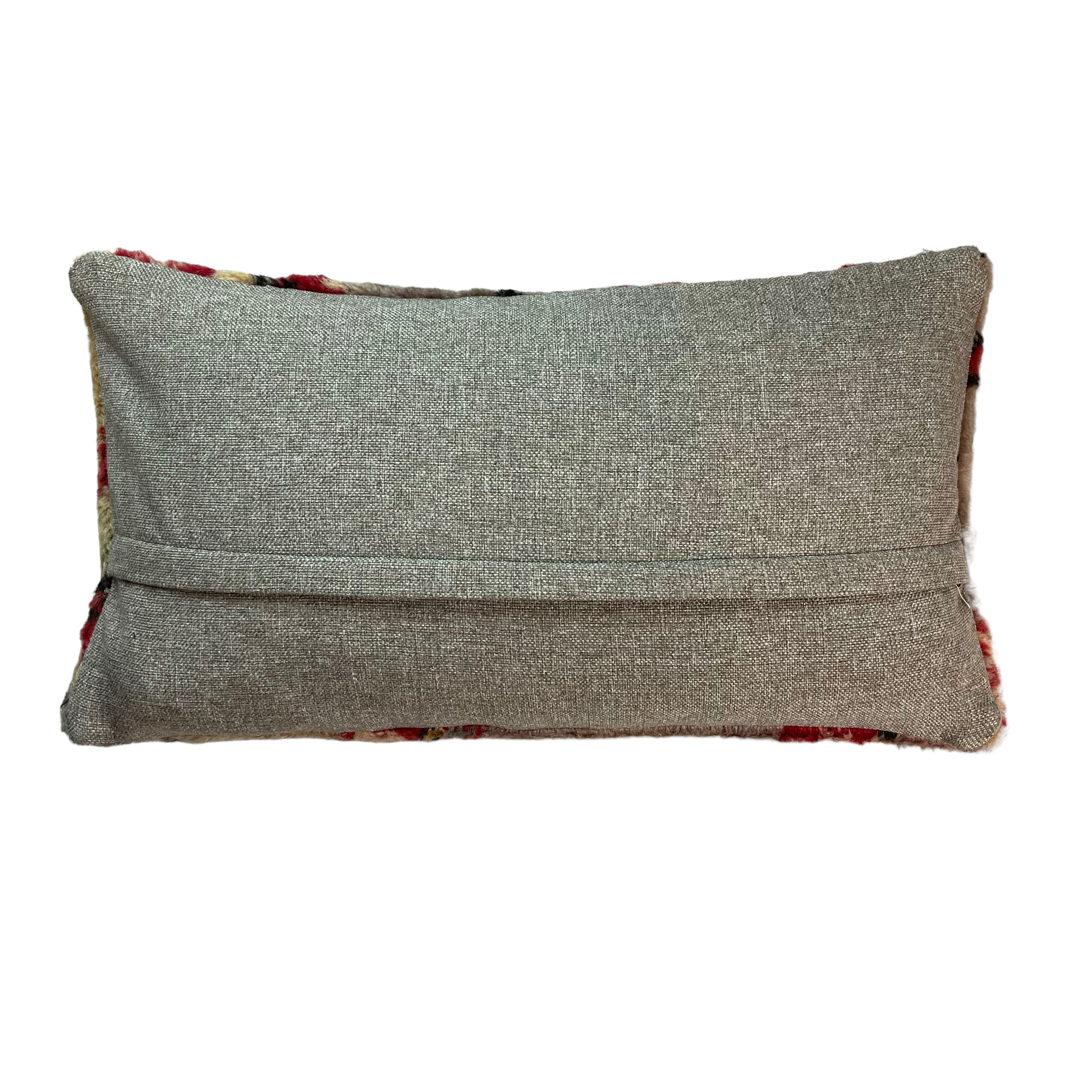 Vintage turkish handmade cushion cover , 30 x 60 cm