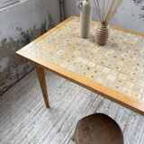 Scandinavian oak and ceramic table