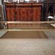 Brass coffee table and smoked glass