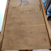 Antique trade furniture - oak filing cabinet - 1930s/40s