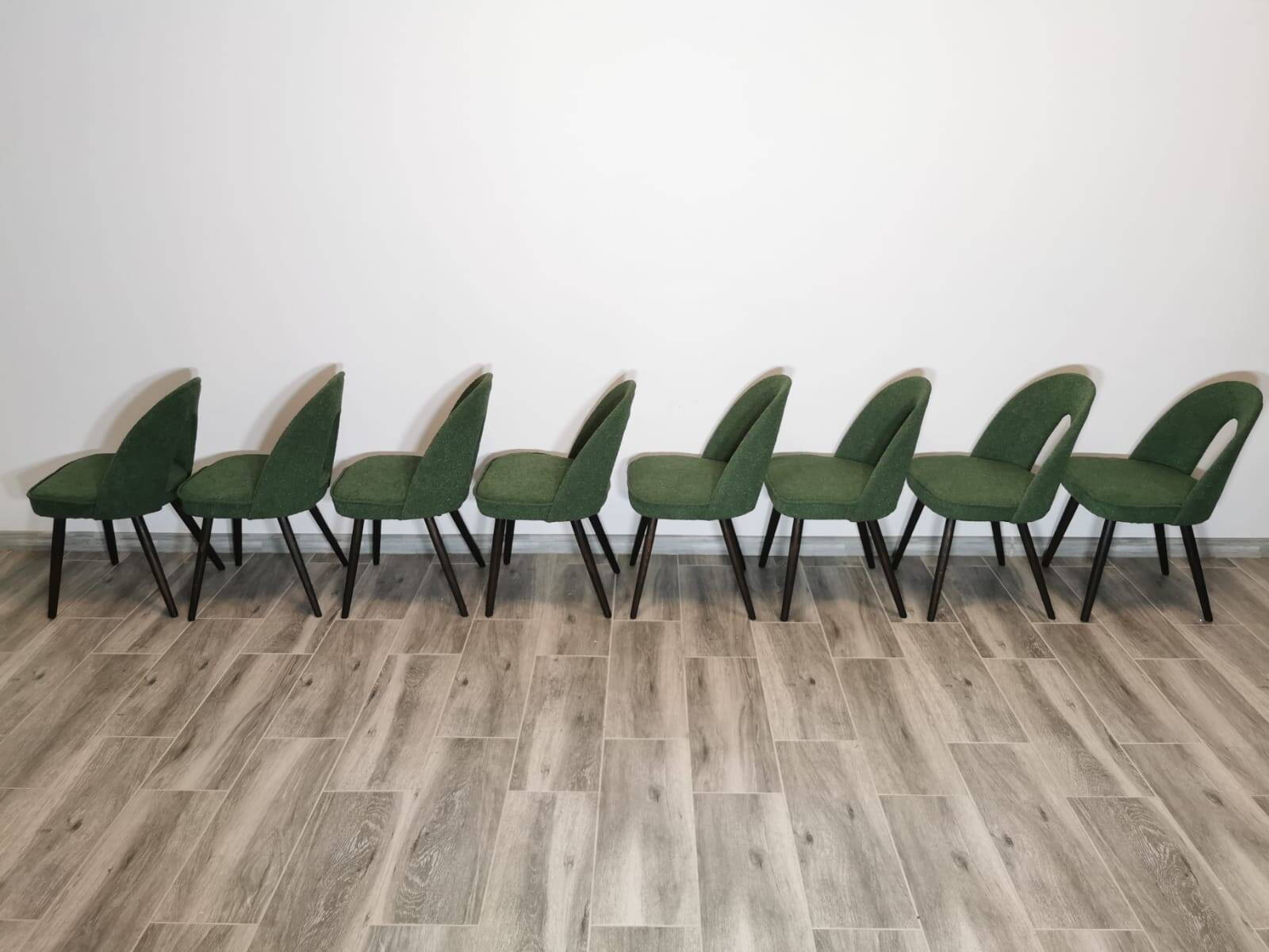 Chaises de salle à manger par Antonin Suman, 1960s, Set de 8