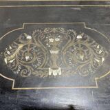 Bureau - Consile d'entrée époque Napoléon III en bois noirci