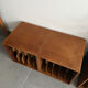Set of 4 vintage wooden vinyl boxes