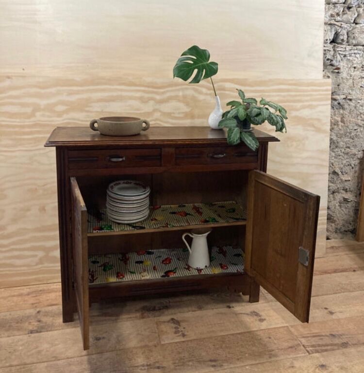 Buffet parisien art déco en bois