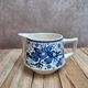 Small milk jug Boch Frères – La Louvière Dragon model – blue decoration – vintage Belgium