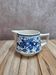 Small milk jug Boch Frères – La Louvière Dragon model – blue decoration – vintage Belgium