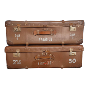 Deux malles/valises maison Brandt